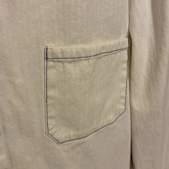 Vintage French Workwear Chore Jacket M - Picture 3 of 9